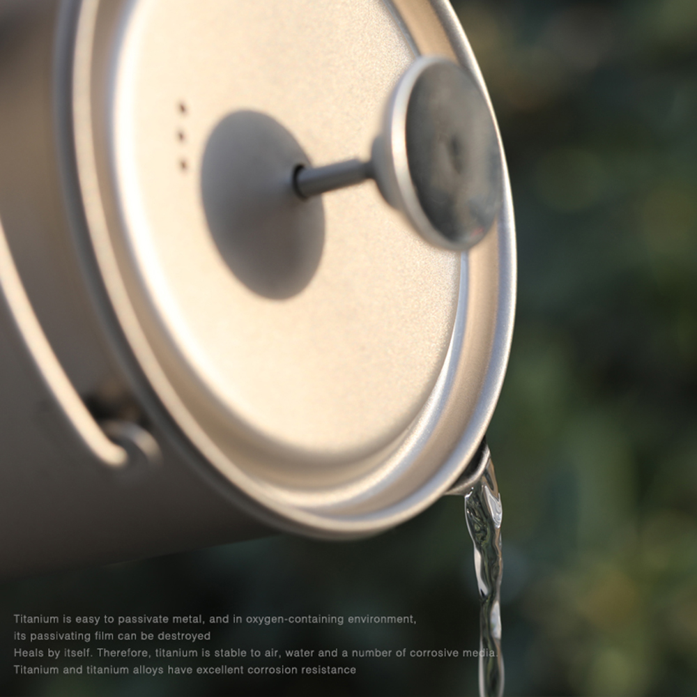 Lixada 750ml Titanium Coffee C - Camping Cooking Cup 评论和价格