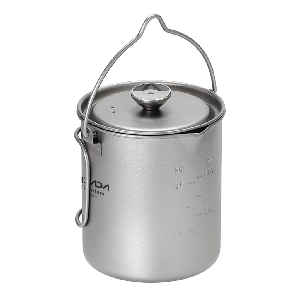 Lixada 750ml Titanium Coffee C - Camping Cooking Cup 评论和价格