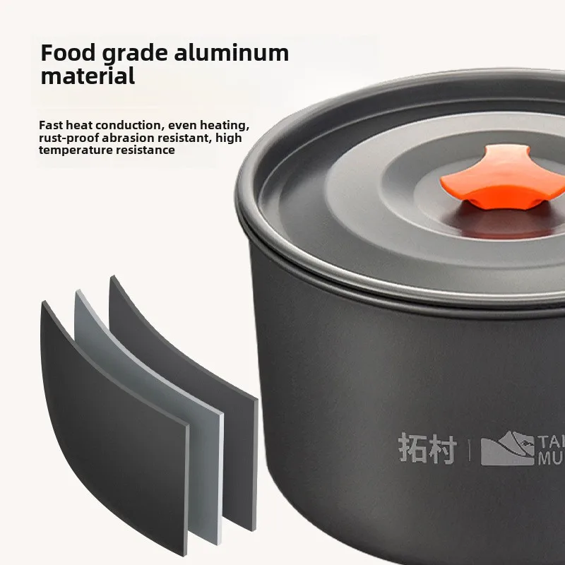 Camping Cookware Set Outdoor C - Camping Cooking Rice 评论和价格