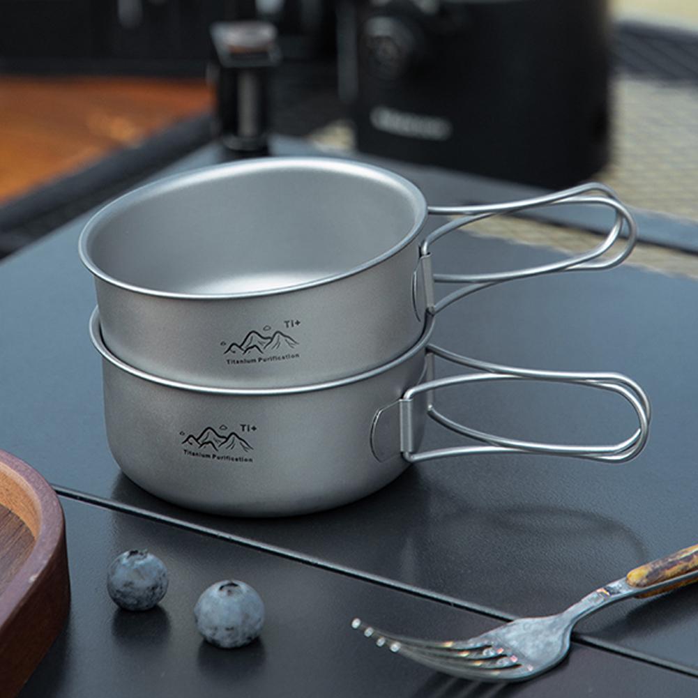 Ultralight Titanium Backpackin - Camping Cooking Pot Stainless Steel 评论和价格