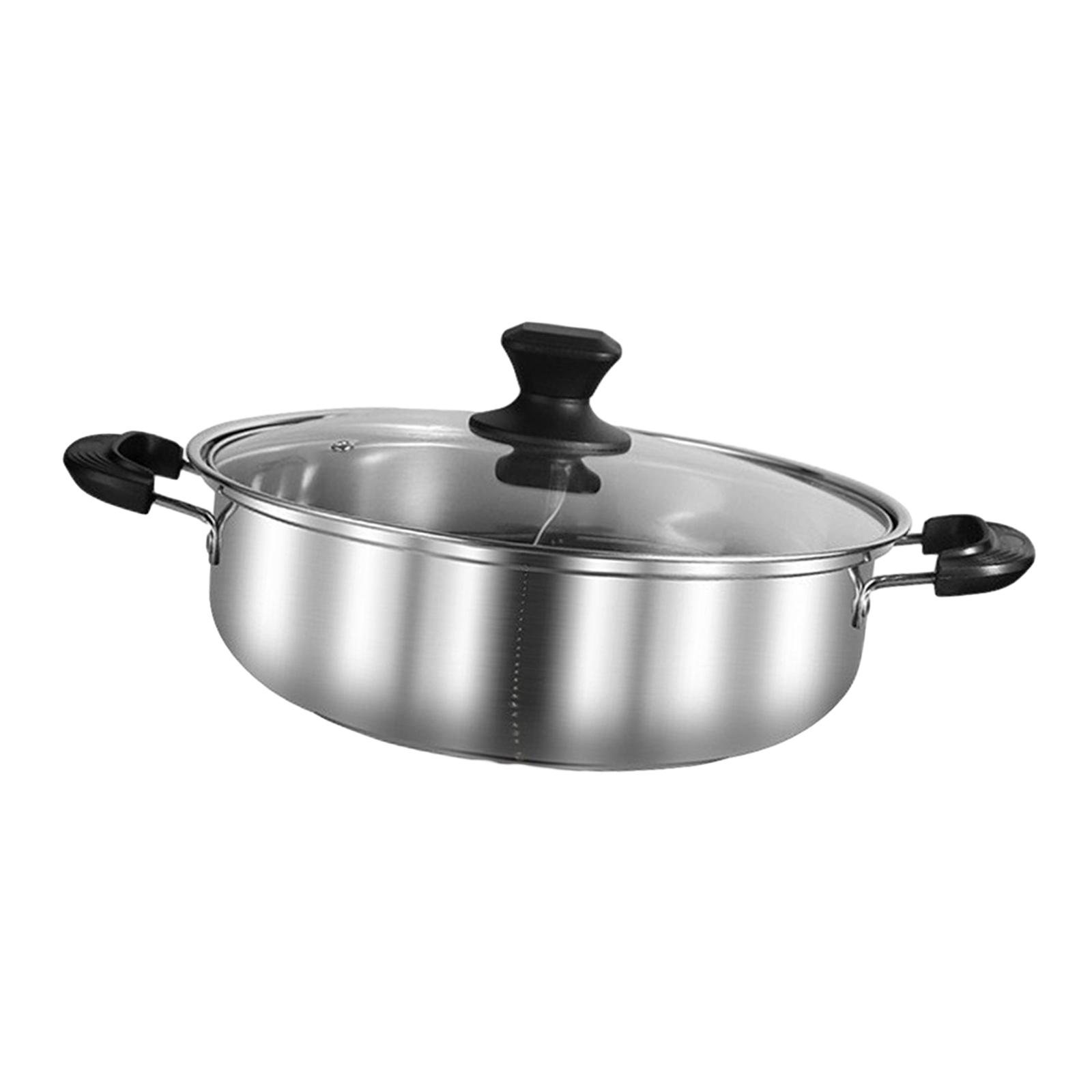 Hot Pot with Divider Cooking P - Camping Cooking Kitchen 评论和价格