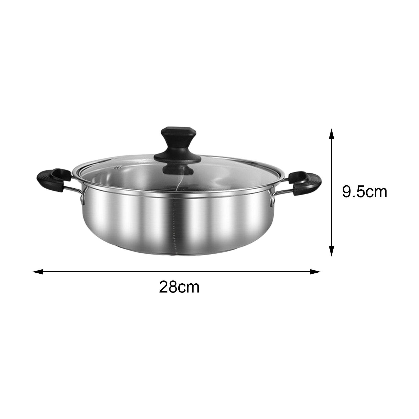 Hot Pot with Divider Cooking P - Camping Cooking Kitchen 评论和价格