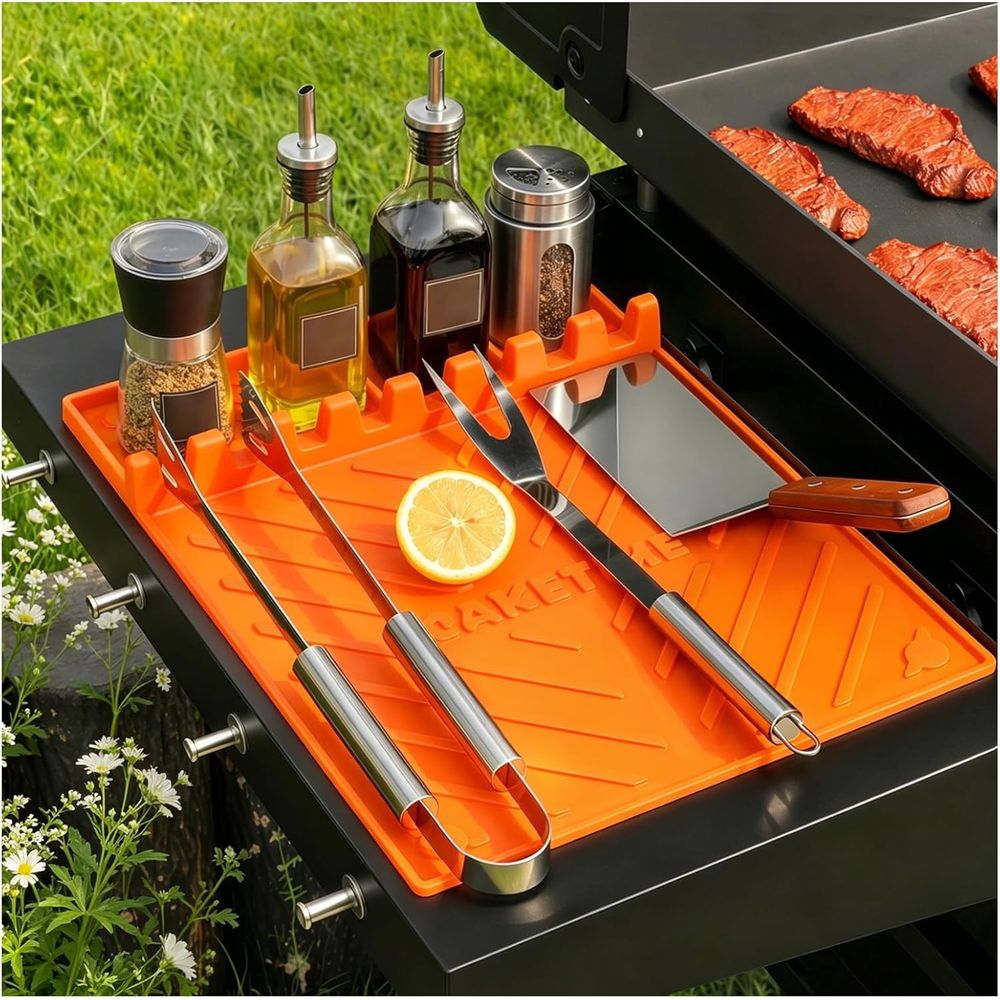 Silicone Grill Mats or Griddle - Camping Cooking Kitchen 评论和价格