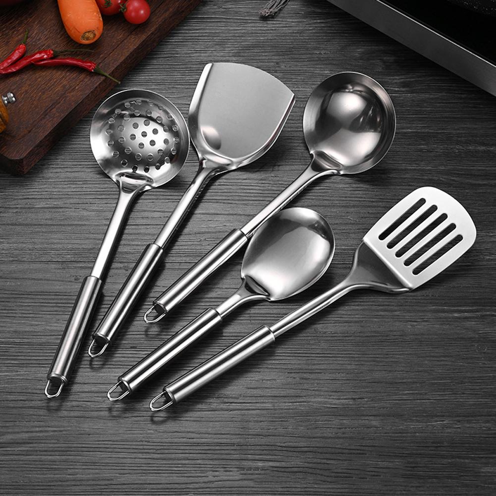 5PCS/SET Stainless Steel Pract - Camping Cooking Tool Set 评论和价格