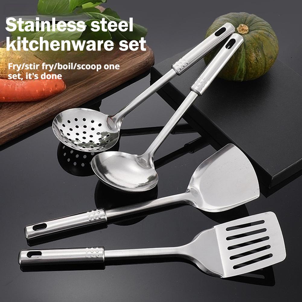 5PCS/SET Stainless Steel Pract - Camping Cooking Tool Set 评论和价格