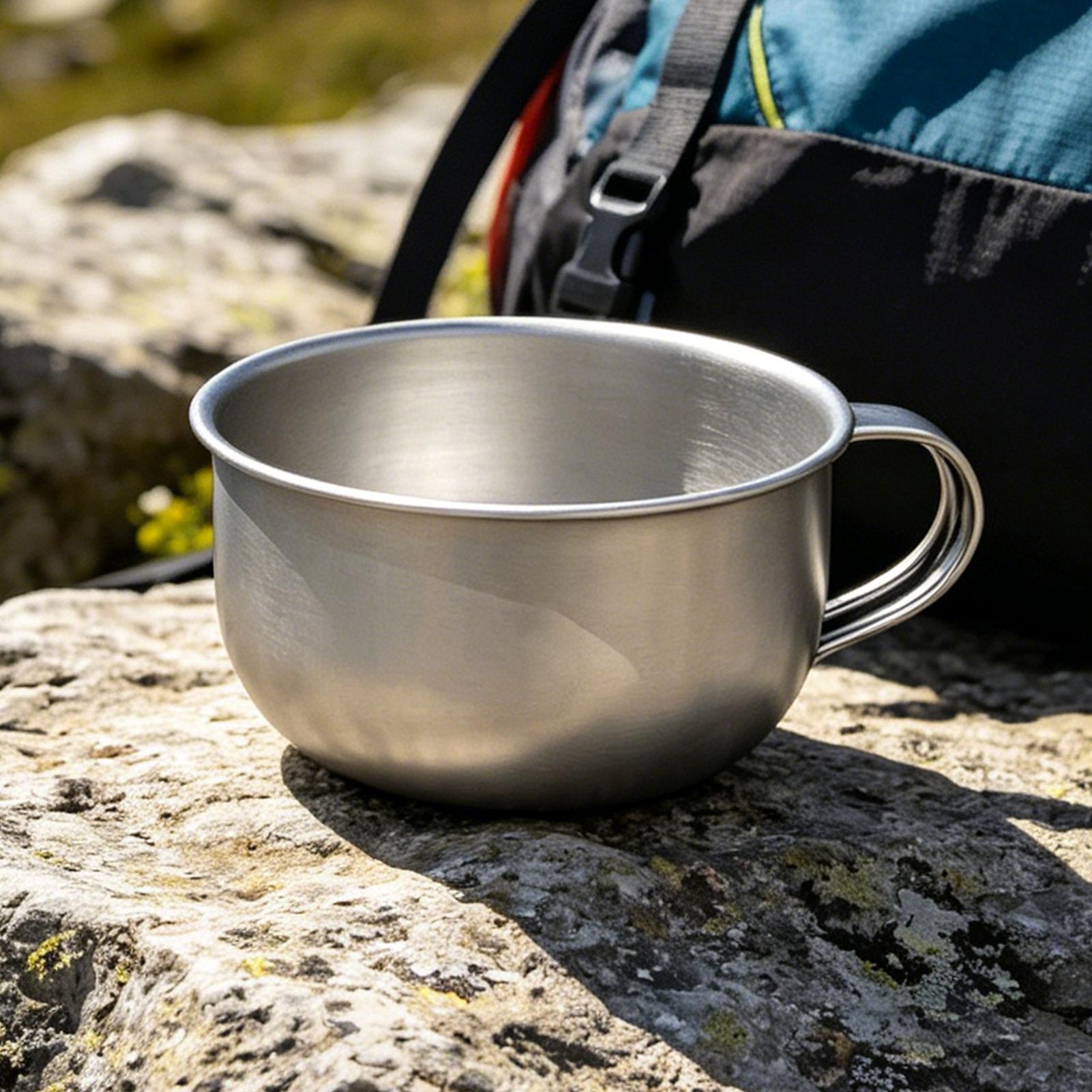 220ml Camping Mug With Handle  - Camping Cooking Cup 评论和价格