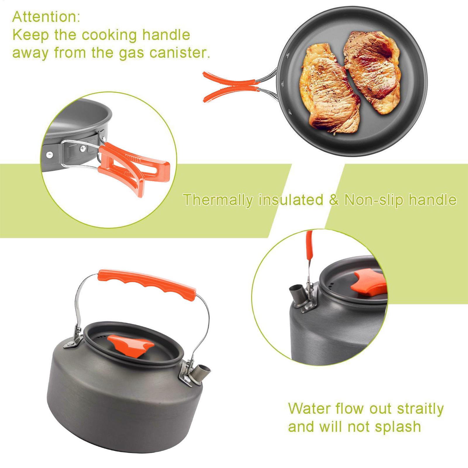 Backpacking Cooking Set Campin - Camping Cooking Cup 评论和价格