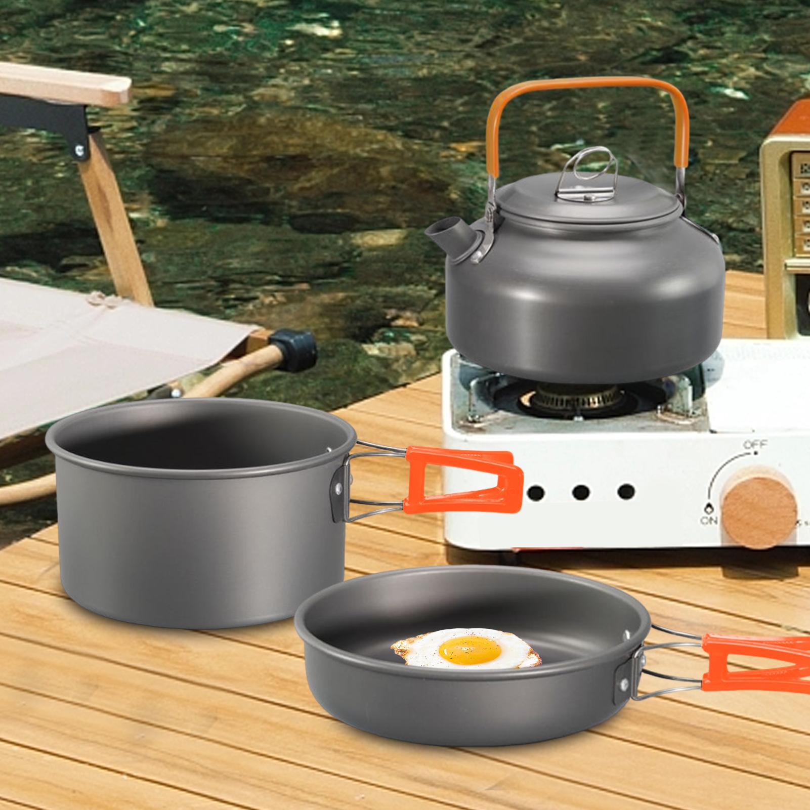 Camping Cookware Camping Cook  - Camping Cooking Set Lightweight 评论和价格