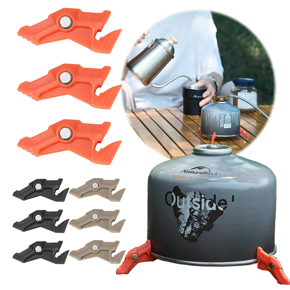 Magnetic Tripod Gas Tank Brack - Camping Cooking Canister 评论和价格