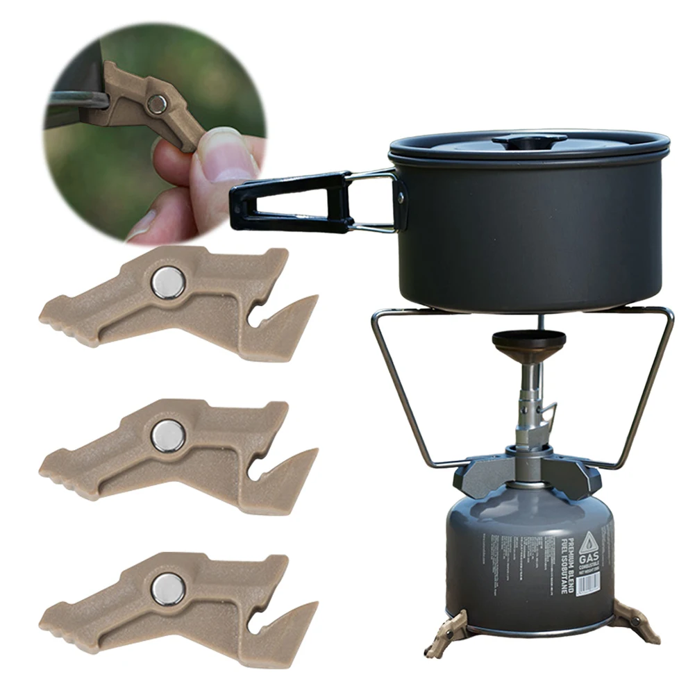 Magnetic Tripod Gas Tank Brack - Camping Cooking Canister 评论和价格