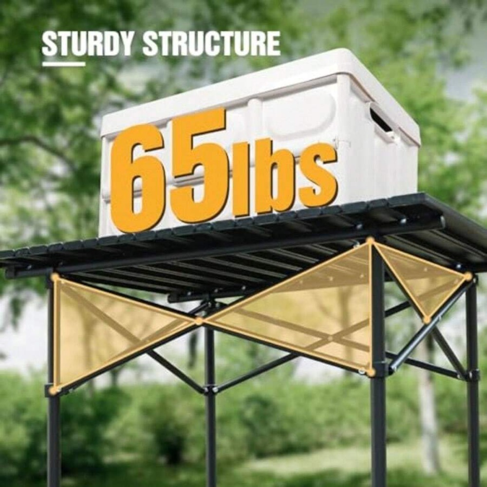Roll Up Camping Table Folds Fl - Camping Cooking Requirements 评论和价格