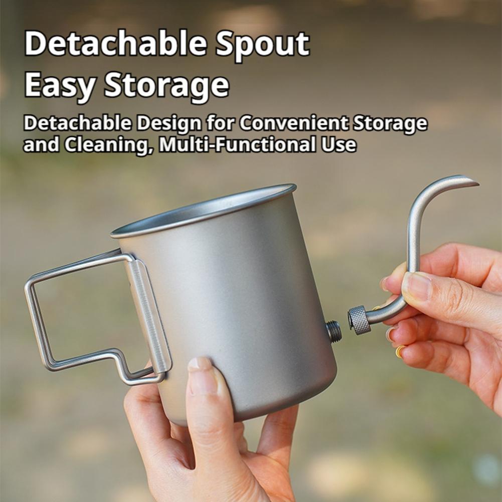 420ml Pure Titanium Camping Co - Camping Cooking Set Lightweight 评论和价格