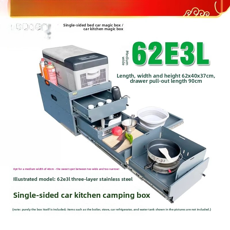 Portable Tailgate Kitchen & St - Camping Cooking Kitchen 评论和价格