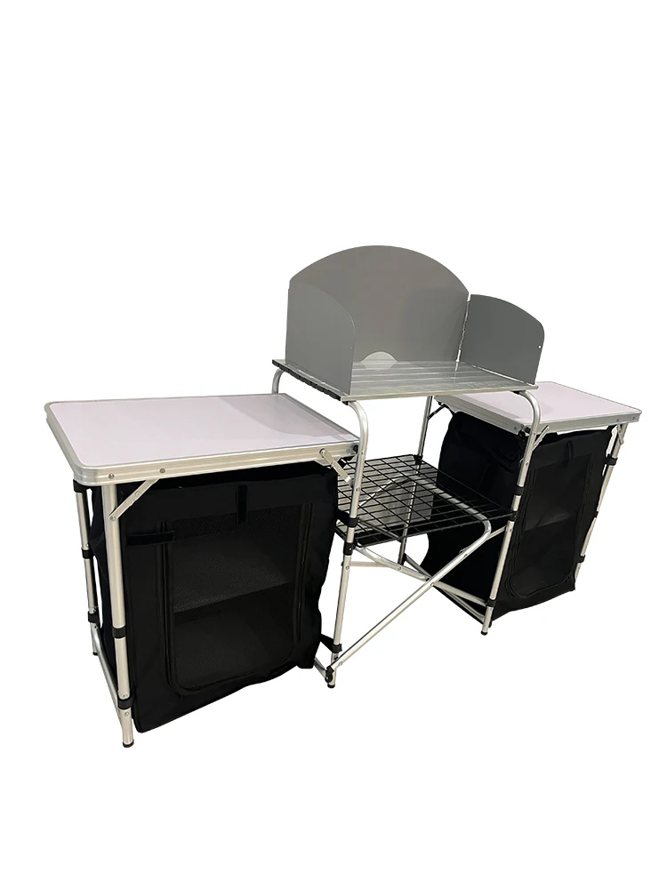 Outdoor Camping Aluminum Porta - Camping Cooking Kitchen 评论和价格