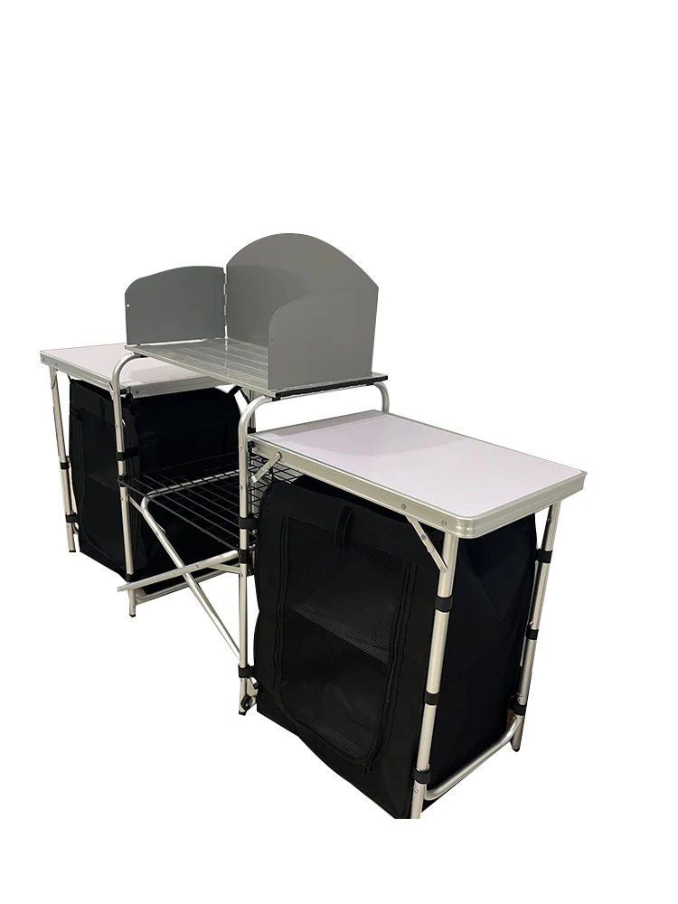 Outdoor Camping Aluminum Porta - Camping Cooking Kitchen 评论和价格