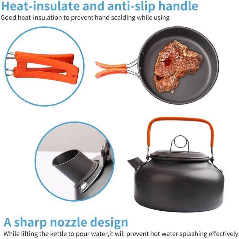 Camping Cooking set Camping Co - Camping Cooking Rice 评论和价格