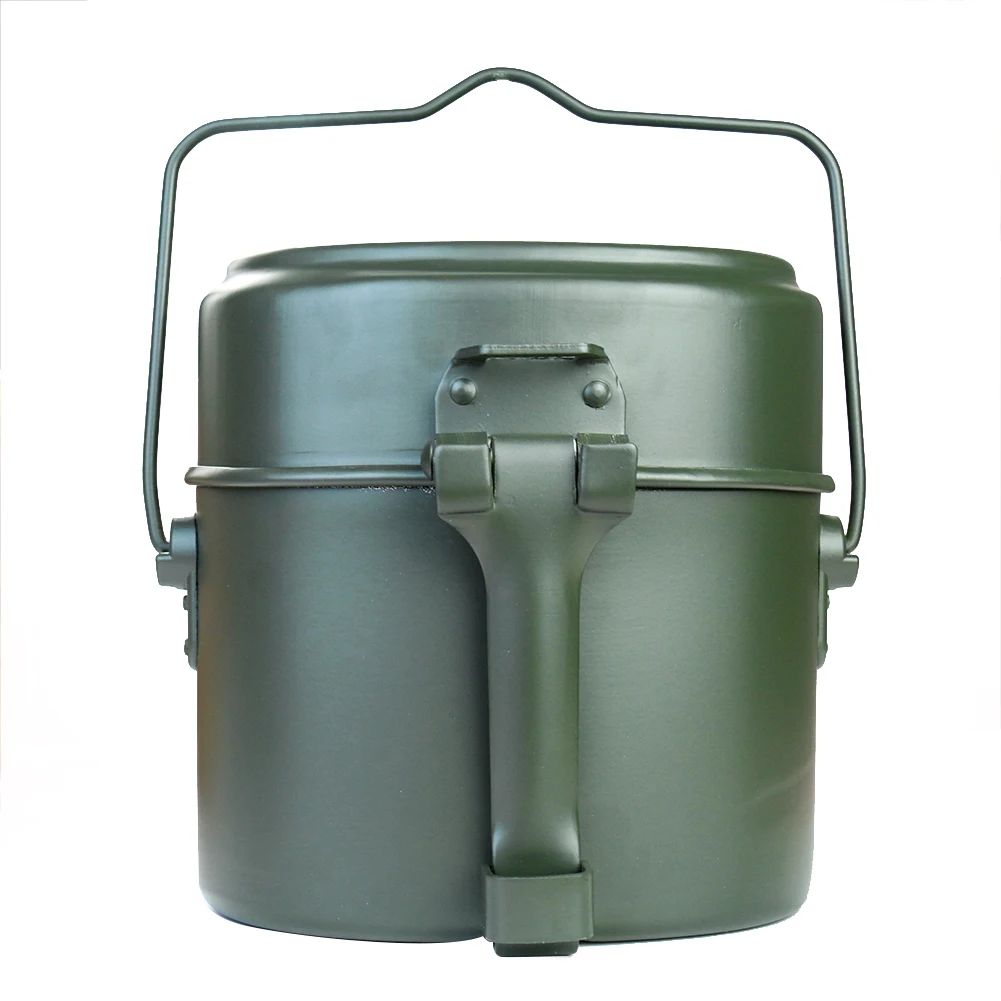 Portable Alloy Pot and Bowl Lu - Camping Cooking Set Lightweight 评论和价格