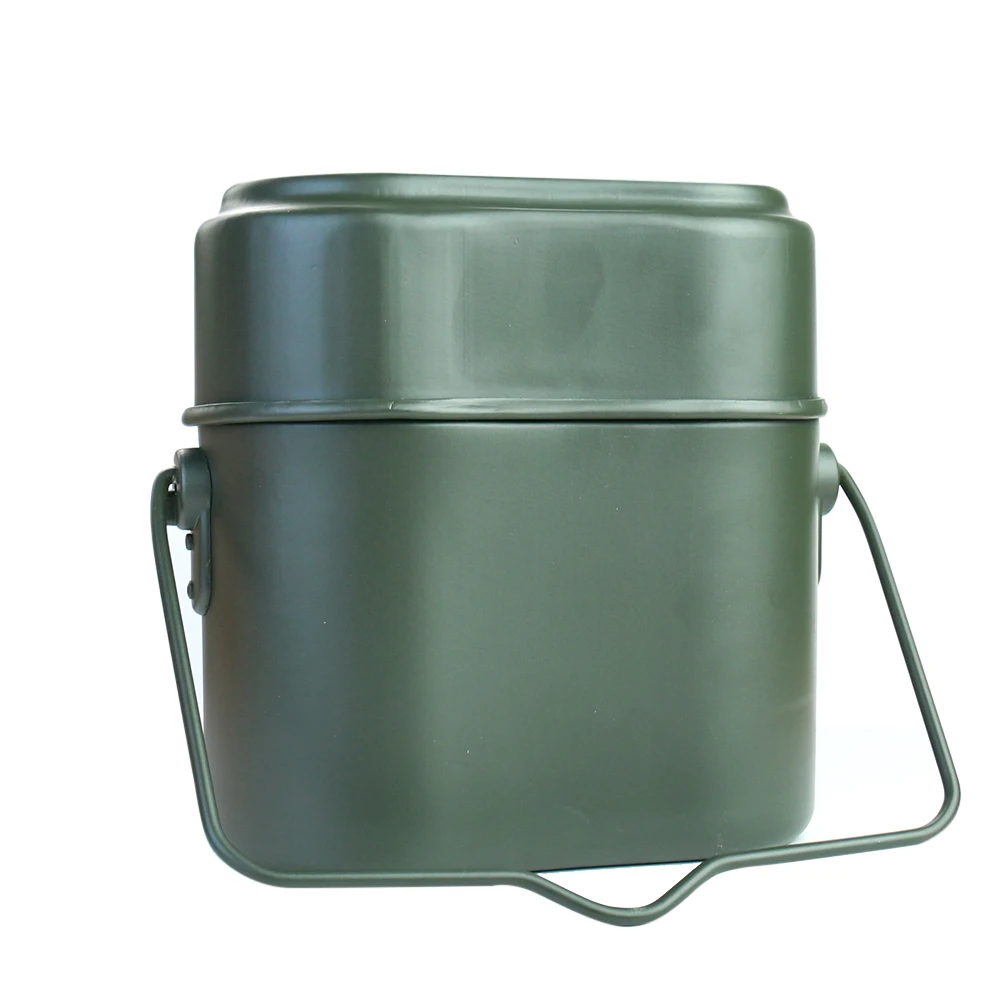 Portable Alloy Pot and Bowl Lu - Camping Cooking Set Lightweight 评论和价格